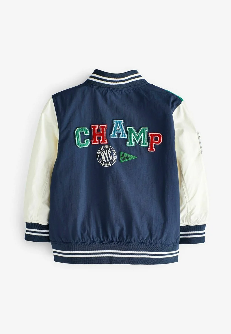 Next PATCHWORK BLOCK VARSITY STANDARD - Bomberjacke - Blue 8 Next PATCHWORK BLOCK VARSITY STANDARD - Bomberjacke - Blue – Bild 6