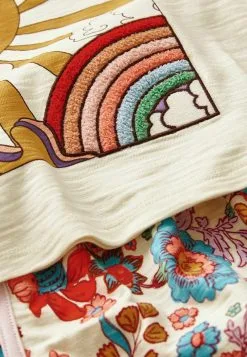 Next SET - Shorts - Cream Red Sunshine Floral -Oberbekleidung Verkäufe 7e316363d943420b9ed11eb920ad04ce