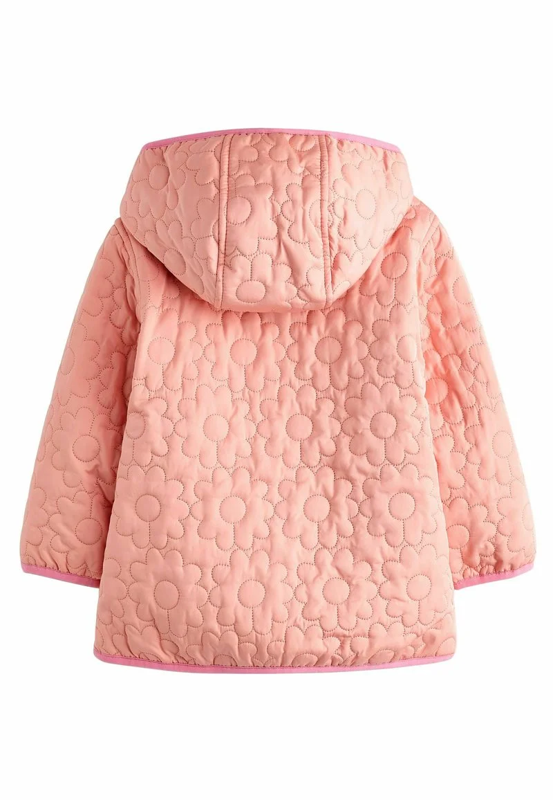 Next FLORAL QUILTED HOODED STANDARD - Wintermantel - Coral Pink 8 Next FLORAL QUILTED HOODED STANDARD - Wintermantel - Coral Pink – Bild 6