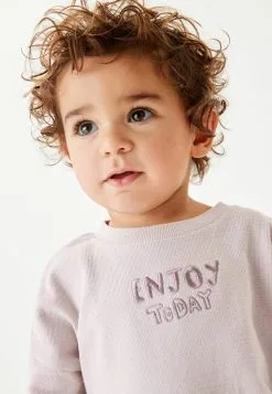 Next LONG SLEEVE AND SET STANDARD - Sweatshirt - Lilac Purple