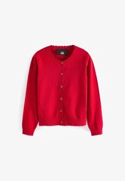 Next SCALLOPED EDGE SCHOOL - Strickjacke - Red -Oberbekleidung Verkäufe 7f55aed34ed843678041fef94e366a95 1