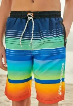 Next STANDARD - Badeshorts - Blue Orange Stripe -Oberbekleidung Verkäufe 8108ca41de854630b2605e7e425c0be9