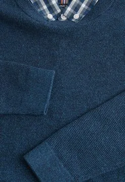 Next MOCKSHIRT STANDARD - Strickpullover - Blue -Oberbekleidung Verkäufe 837227986f8f4aaeb639ccf865733263