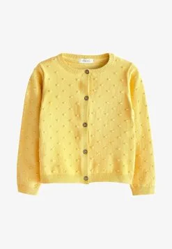Next BOBBLE STANDARD - Strickjacke - Yellow -Oberbekleidung Verkäufe 85321f178e9f48449d261690fcf4126f