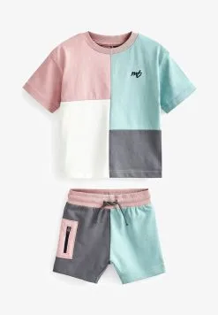 Next BLOCK AND SET - Shorts - Blue Pink Oversized -Oberbekleidung Verkäufe 859c42753611468f831721e03fb3276d 1