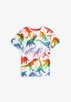 Next ALL OVER SHORT SLEEVE - T-Shirt Print - White -Oberbekleidung Verkäufe 85b3632a88614fd5ad77fc2672f18bae 1