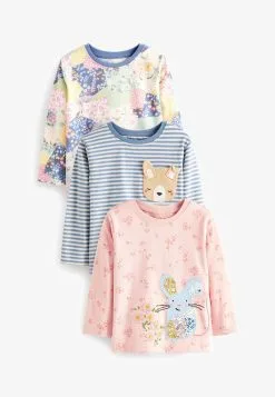 Next 3 PACK - Langarmshirt - Pink Blue Mouse -Oberbekleidung Verkäufe 86b66a7fd1e14733839a46a64d0b48b7 1