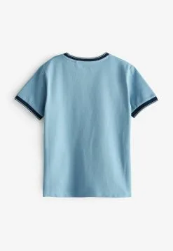 Next COLOURBLOCK SHORT SLEEVE 3 16YRS - T-Shirt Print - Navy Blue White -Oberbekleidung Verkäufe 88922519176d4974ab06857c1044430f