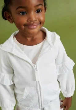 Next STANDARD - Sweatjacke - White Broderie -Oberbekleidung Verkäufe 8ec19ae296b244c99d231da83566ca63