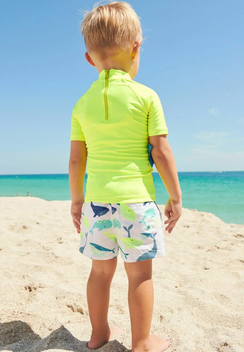 Next 2-PIECE SET - Badeanzug - Fluro Yellow Whale 4 Next 2-PIECE SET - Badeanzug - Fluro Yellow Whale – Bild 2