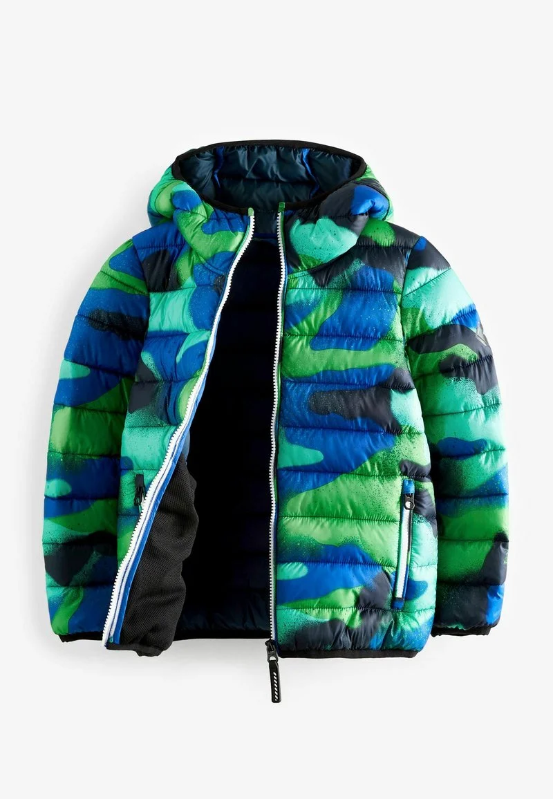 Next SHOWER RESISTANT - Winterjacke - Blue Green Camo 6 Next SHOWER RESISTANT - Winterjacke - Blue Green Camo – Bild 4