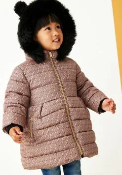 Next SHOWER RESISTANT PRINTED PADDED STANDARD - Wintermantel - Camel -Oberbekleidung Verkäufe 92033cc0fca941779b4afcfca4ad07b9