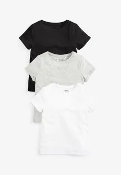 Next 3 PACK - T-Shirt Basic - Black -Oberbekleidung Verkäufe 924e0d4a9a414b779b92970e23444cc7 1