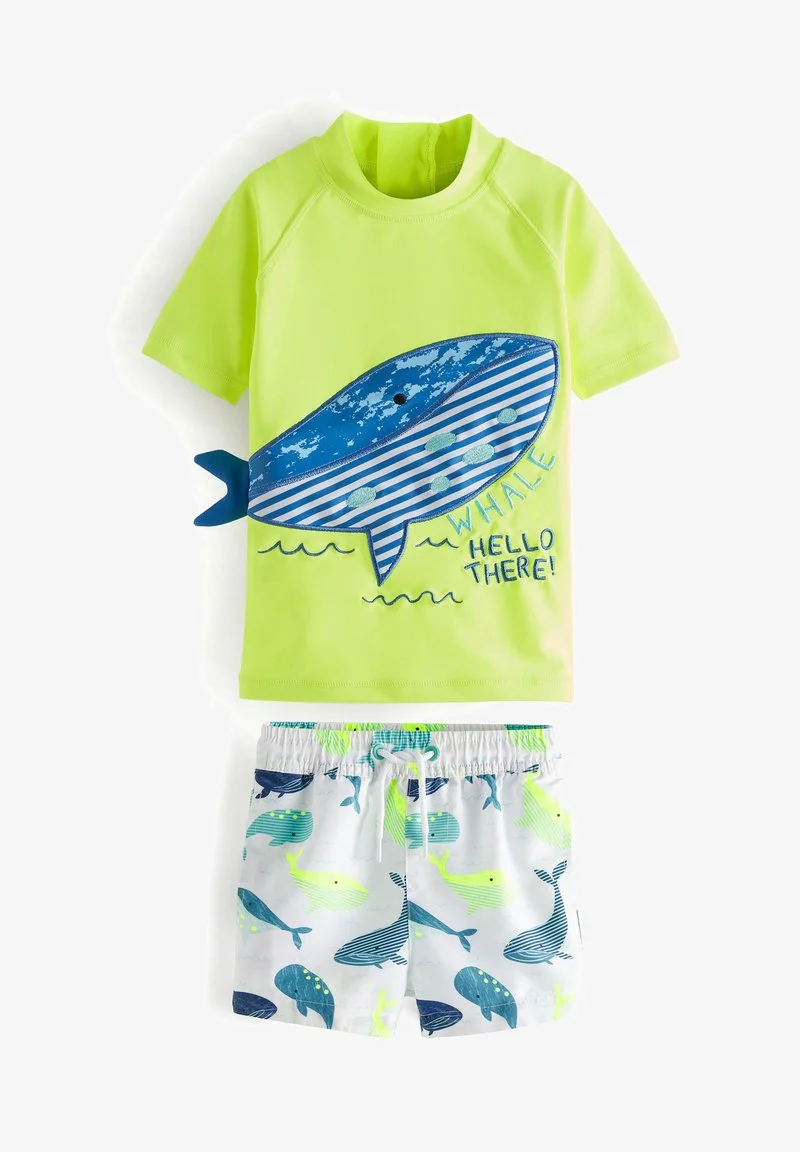 Next 2-PIECE SET - Badeanzug - Fluro Yellow Whale 6 Next 2-PIECE SET - Badeanzug - Fluro Yellow Whale – Bild 4