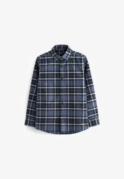 Next LONG SLEEVE - Hemd - Blue Check