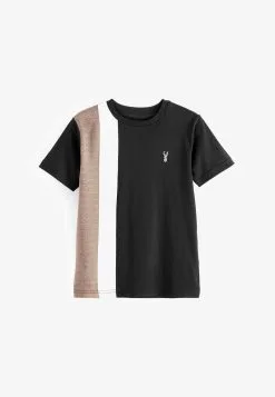 Next COLOURBLOCK SHORT SLEEVE 3 16YRS - T-Shirt Print - Navy Blue White -Oberbekleidung Verkäufe 93e5d83d5f5b41c08b64c8b9142c374a