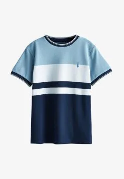 Next COLOURBLOCK SHORT SLEEVE 3 16YRS - T-Shirt Print - Navy Blue White -Oberbekleidung Verkäufe 93f0b58453704aadb24418bbe402bc84 1