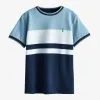 Next COLOURBLOCK SHORT SLEEVE 3 16YRS - T-Shirt Print - Navy Blue White -Oberbekleidung Verkäufe 93f0b58453704aadb24418bbe402bc84