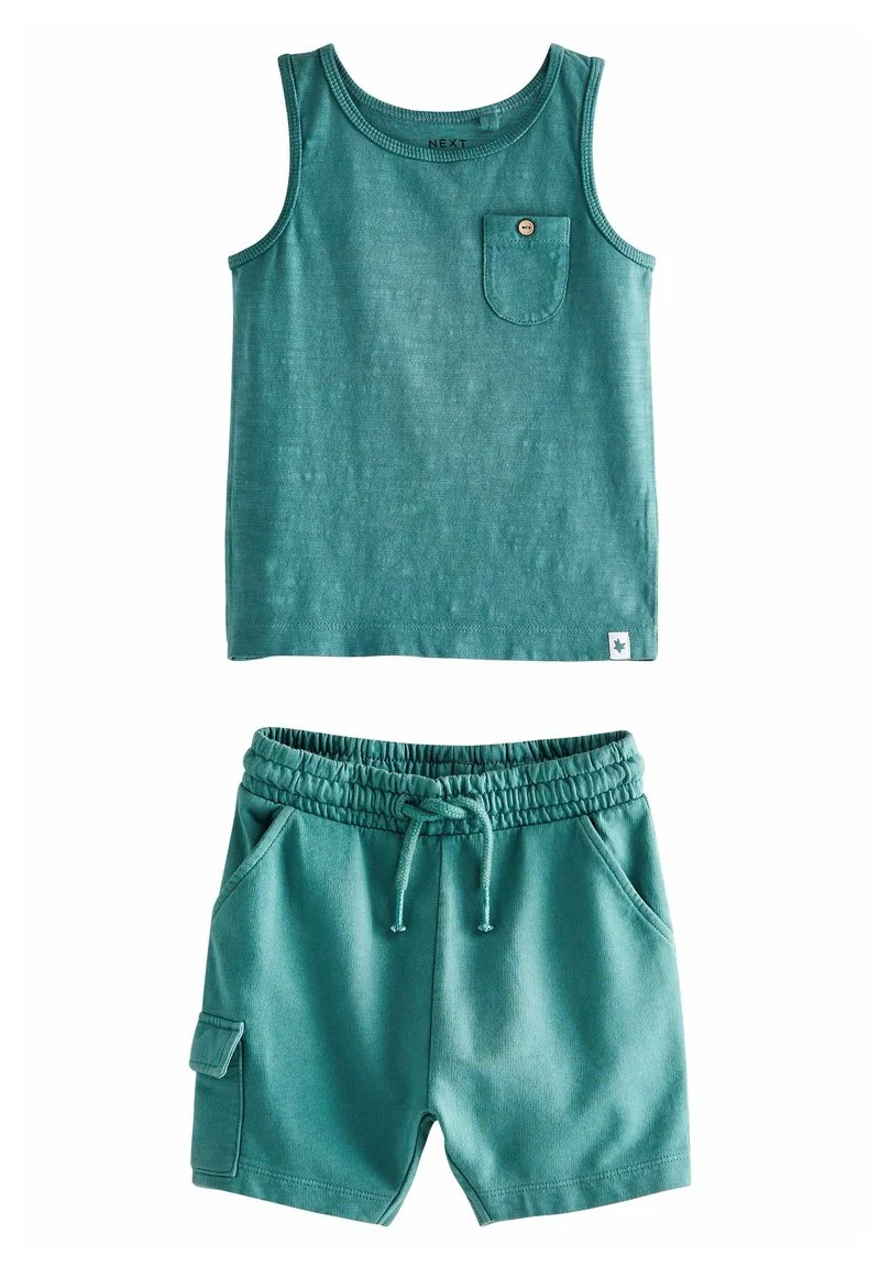 Next SET 4 PACK STANDARD - Shorts - Green Vest & Grey Stripe 7 Next SET 4 PACK STANDARD - Shorts - Green Vest & Grey Stripe – Bild 5