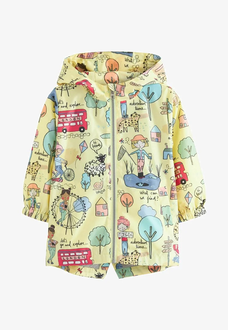 Next SHOWER RESISTANT PRINTED STANDARD - Regenjacke / Wasserabweisende Jacke - Yellow 6 Next SHOWER RESISTANT PRINTED STANDARD - Regenjacke / Wasserabweisende Jacke - Yellow – Bild 4