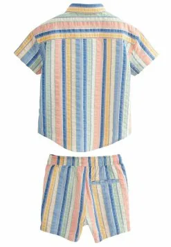 Next SHORT SLEEVE VERTICAL STRIPE SET - Shorts - Rainbow -Oberbekleidung Verkäufe 96d83899e29a4641bad4ac3af810b3dc