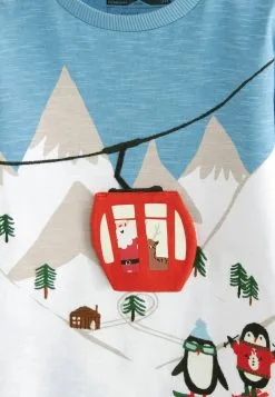 Next LONG SLEEVE CHRISTMAS STANDARD - Langarmshirt - Blue -Oberbekleidung Verkäufe 96ec61f737a540bd88994283565b1f59