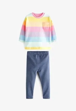 Next SET - Sweatshirt - Rainbow Stripe -Oberbekleidung Verkäufe 9780aa535af74081864510e09c359f75