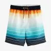 Next STANDARD - Badeshorts - Blue Orange Stripe -Oberbekleidung Verkäufe 9d0e2079246141438648649de5181d3f 1