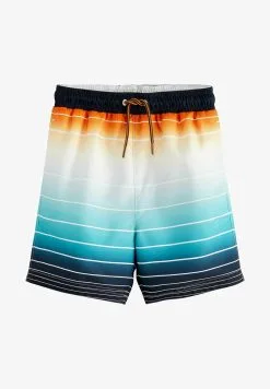 Next STANDARD - Badeshorts - Blue Orange Stripe
