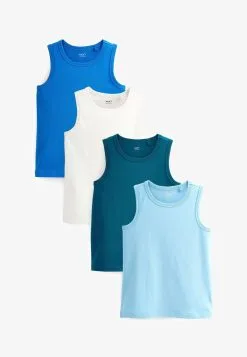 Next 4 PACK STANDARD - Top - Blue -Oberbekleidung Verkäufe 9d3deffdba1c4eceae650908ba6cfd0c 1