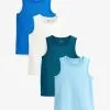 Next 4 PACK STANDARD - Top - Blue -Oberbekleidung Verkäufe 9d3deffdba1c4eceae650908ba6cfd0c
