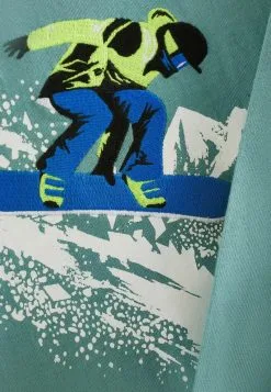 Next GRAPHIC LONG SLEEVE - Langarmshirt - Dark Teal Blue -Oberbekleidung Verkäufe 9de77a2452aa424ba7bc8f72d920b38d