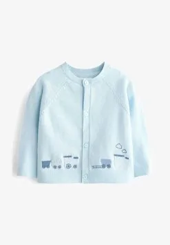 Next STANDARD - Strickjacke - Blue Train Embroidery