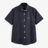 Next WITHOUT STAG SHORT SLEEVE OXFORD 3 16YRS - Hemd - Navy Blue -Oberbekleidung Verkäufe a265840769d64a72821f66225ce4ceed