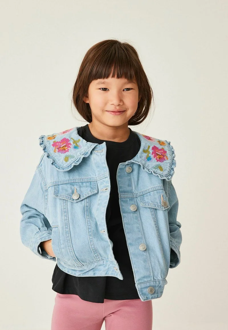 Next TAPESTRY STANDARD - Jeansjacke - Mid Blue 3 Next TAPESTRY STANDARD - Jeansjacke - Mid Blue