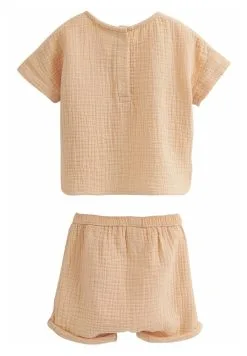 Next TWO PIECE TEXTURED SET - Shorts - Orange -Oberbekleidung Verkäufe a5279a1149574c208ed912d09686636b