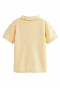Next TEXTURED SHORT SLEEVE STANDARD - Poloshirt - Lemon Yellow -Oberbekleidung Verkäufe a707c5881fa54759b3c34976aea5c869