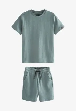 Next WAFFLE TEXTURE SET STANDARD - Shorts - Mineral Green -Oberbekleidung Verkäufe a70b31db96c74260a6327b1323835c9a 1