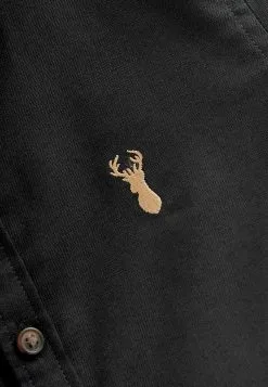 Next SHORT SLEEVE OXFORD STANDARD - Hemd - Black -Oberbekleidung Verkäufe aa3b526e85e74944b0d9eecfa1e003a3