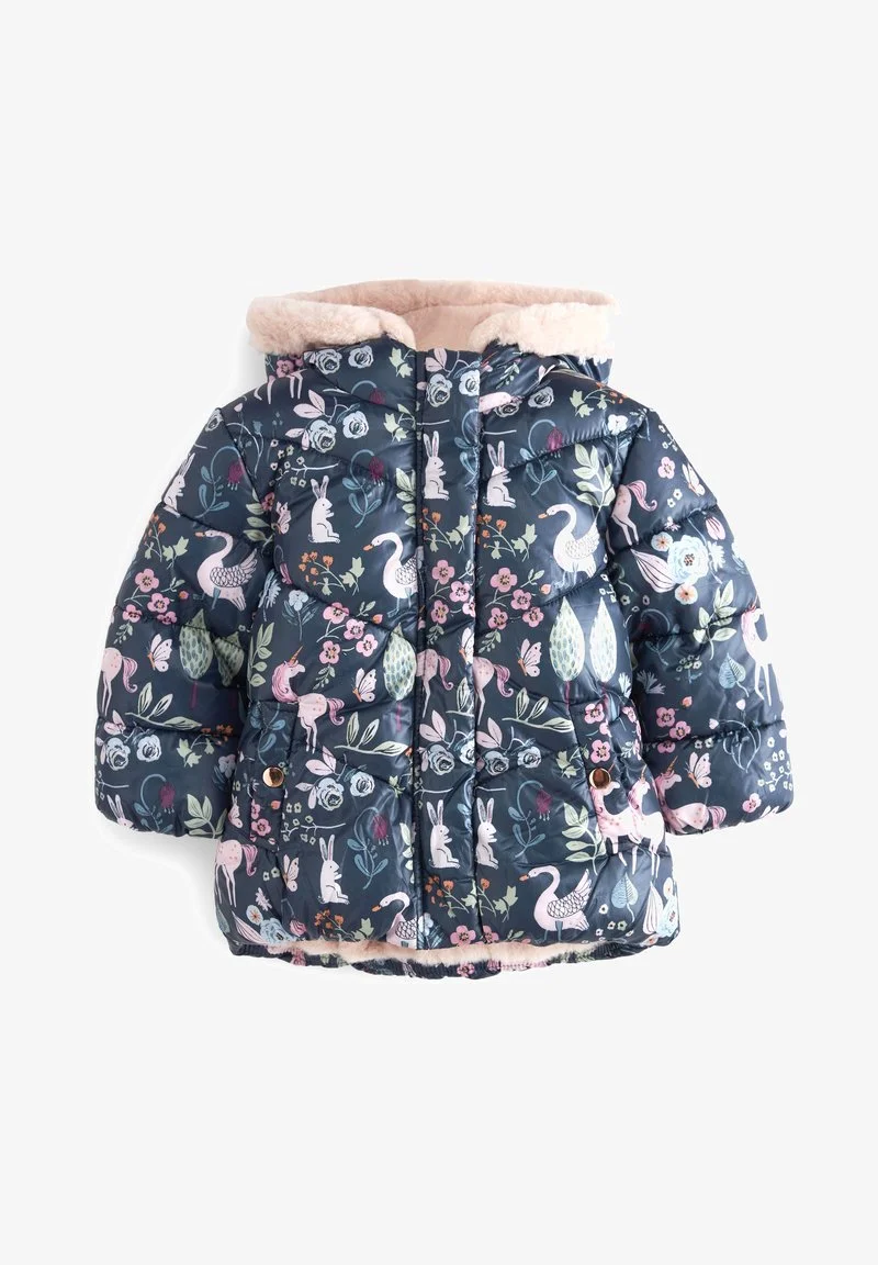 Next SHOWER RESISTANT - Winterjacke - Navy Blue Unicorn Printed 7 Next SHOWER RESISTANT - Winterjacke - Navy Blue Unicorn Printed – Bild 5