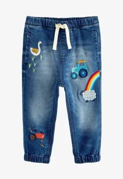 Next FARM CHARACTER NS STANDARD - Jeans Relaxed Fit - Mid Blue Denim -Oberbekleidung Verkäufe aafe9d2ff9764a2bb5fc9d110b1b4a27 1