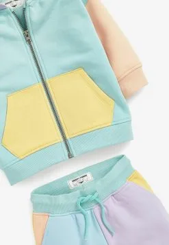 Next SET STANDARD - Sweatjacke - Blue & Yellow -Oberbekleidung Verkäufe ac4100185c8e490099e571c507909081