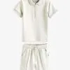 Next SET - Shorts - Neutral Cream -Oberbekleidung Verkäufe acdc3af31b7f4b7bb873defd6a89f420