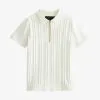 Next SHORT SLEEVE TEXTURED STANDARD - Poloshirt - White -Oberbekleidung Verkäufe ae47aa2a6eda40b993995470b732f0cc