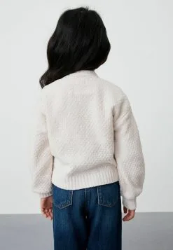 Next CHENILLE - Strickjacke - Cream -Oberbekleidung Verkäufe aed144a1c90145d9899ccabaca989dbf