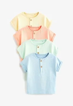 Next 4 PACK STANDARD - T-Shirt Basic - Blue -Oberbekleidung Verkäufe af2e55d481824eb1a4d9519b517f2467