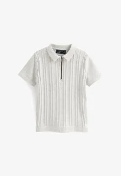 Next SHORT SLEEVE TEXTURED STANDARD - Poloshirt - White 12 Next SHORT SLEEVE TEXTURED STANDARD - Poloshirt - White -Oberbekleidung Verkäufe b06f744aaadc495eb10ad210f86fa5f6