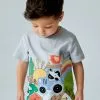Next SHORT SLEEVE APPLIQUE STANDARD - T-Shirt Print - Blue Farm -Oberbekleidung Verkäufe b0a394fadc534be3941a0f1753b79b15