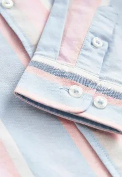 Next LONG SLEEVE - Hemd - Pink And Blue Vertical Stripe -Oberbekleidung Verkäufe b1a07f12a80143f9857f648c0e84b59e