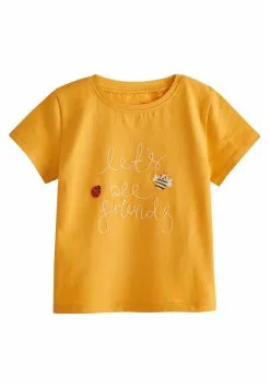 Next SHORT SLEEVE 4 PACK - T-Shirt Print - Yellow -Oberbekleidung Verkäufe b1ffa3f26b5b42da883f9a14c4c1c4f6